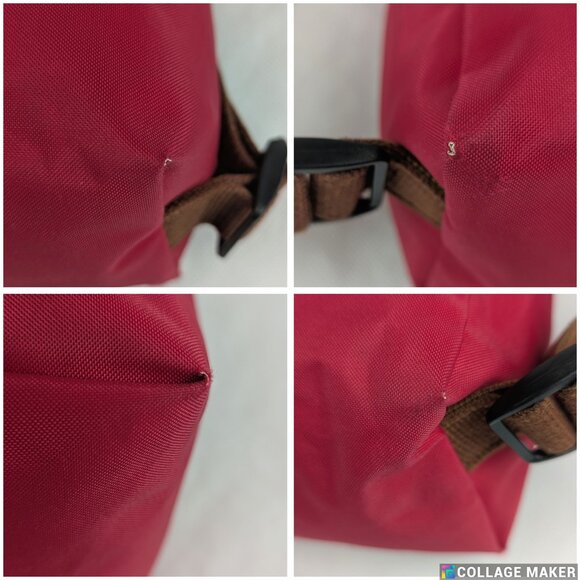 Authentic LONGCHAMP Le Pliage Nylon Foldable Backpack Pink Made in China. - Picture 10 of 14